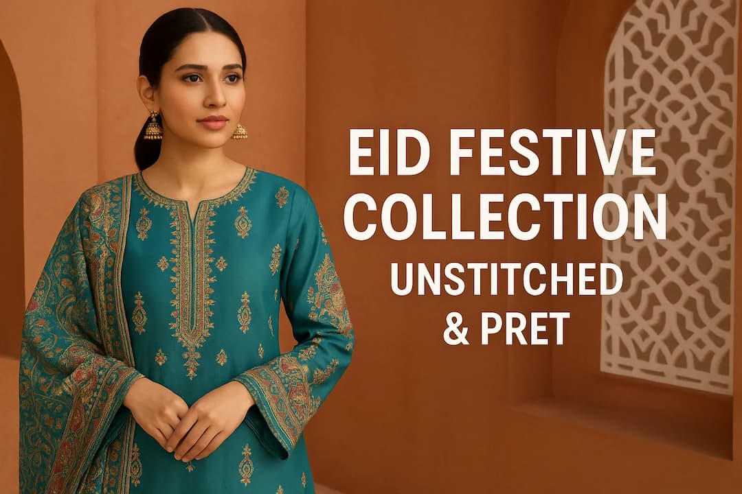 Eid Festive Collection - Unstitched & Pret
