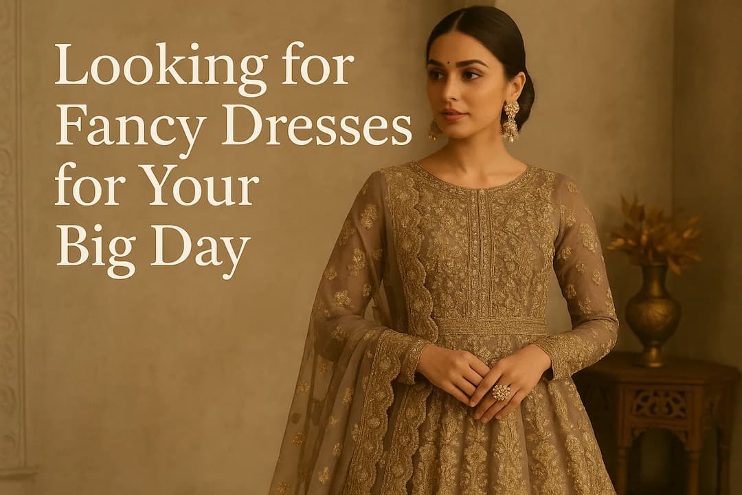 Looking for Fancy Dresses for Your Big Day