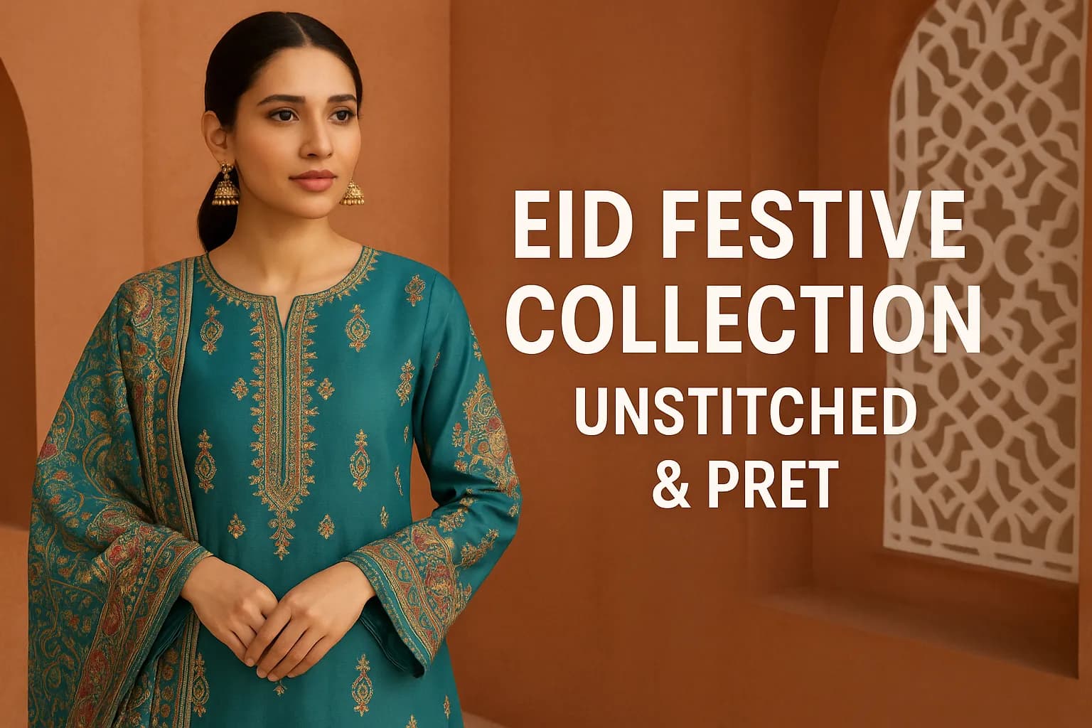 Eid Festive Collection - Unstitched & Pret